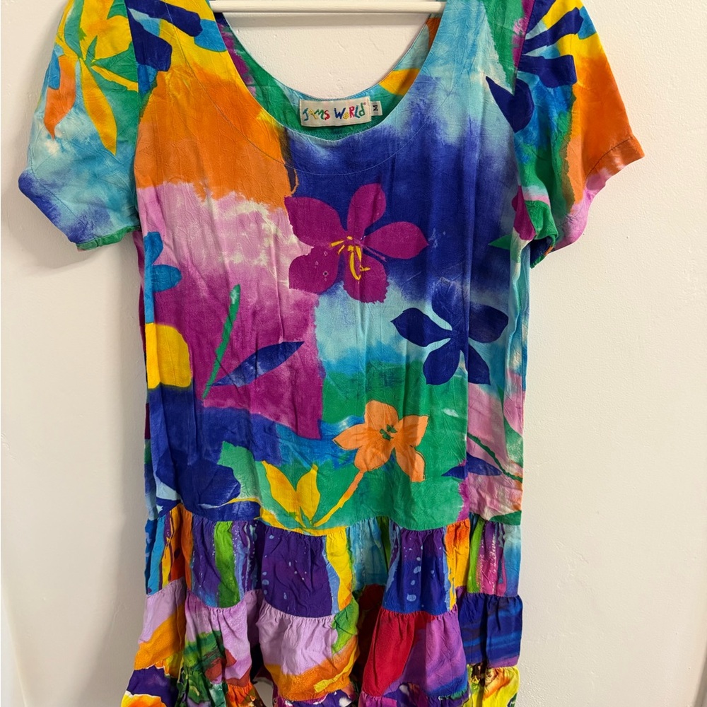 Jams world Colorful Floral Dress
